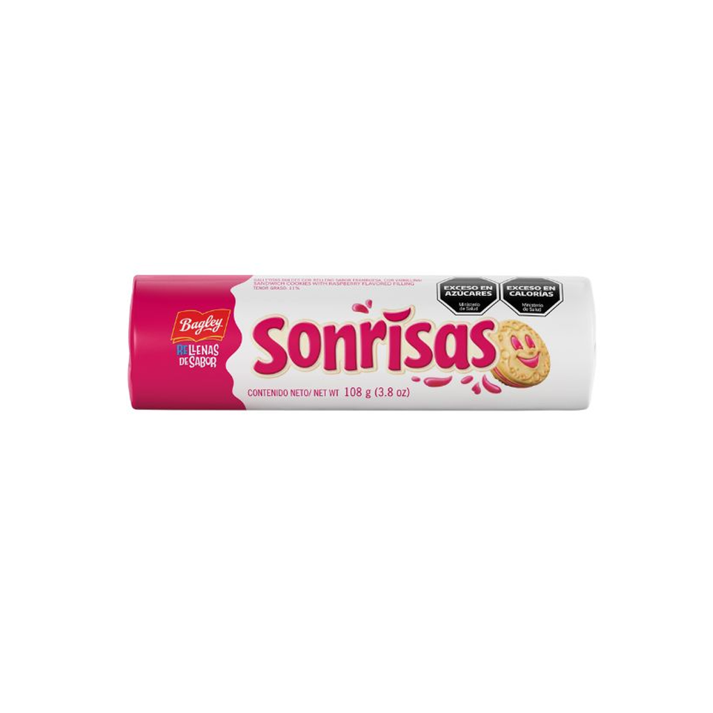 [4214] GALL.SONRISAS FRAMBUESA X 108G