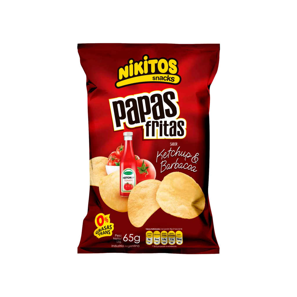 [33155] PAPAS FRITAS NIKITOS KET Y BARB X65G