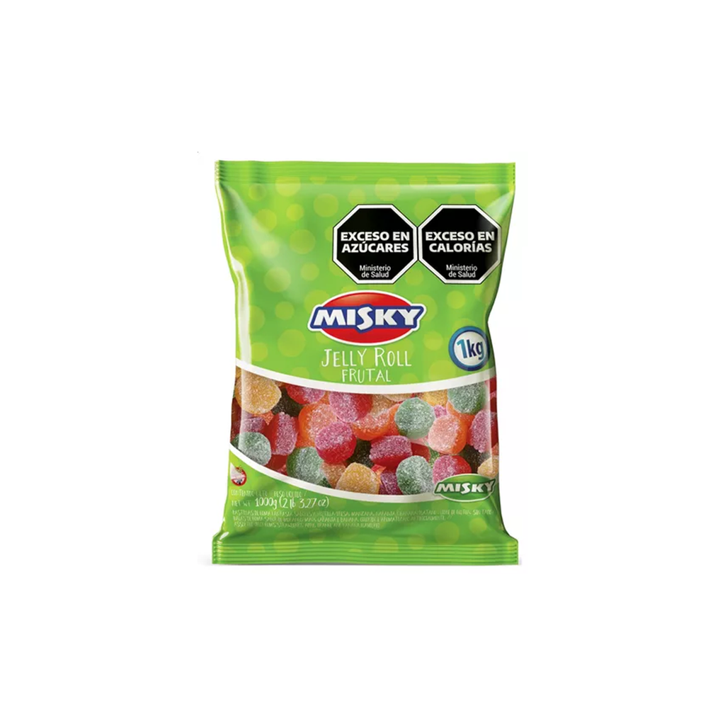 [3286] GOMA JELLY ROLL MISKY X 1KG.
