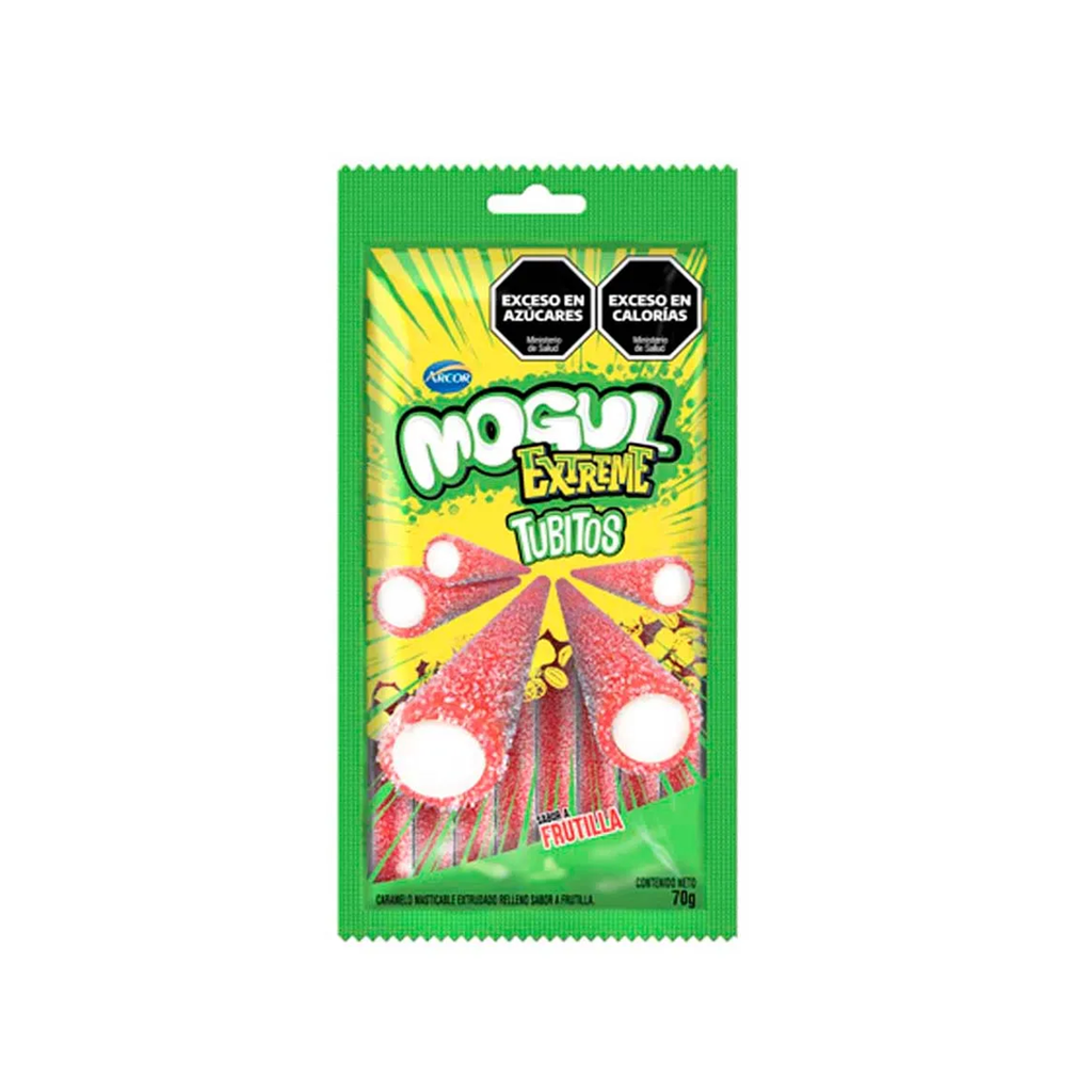 [24043] MOGUL EXTREME TUBITOS FRUTILLA X70G