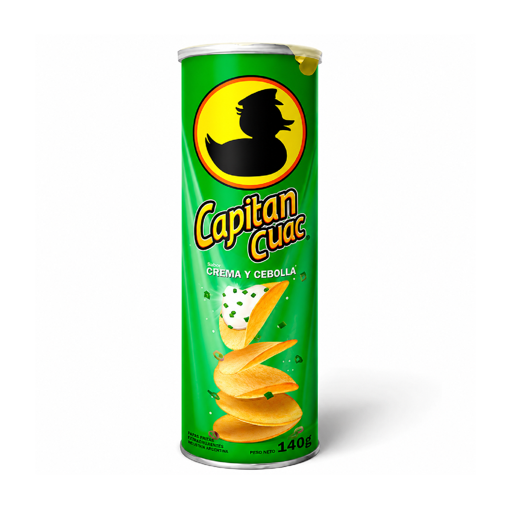 [24228] PAPAS CAPITAN CUAC CREMA Y CEBOLLA