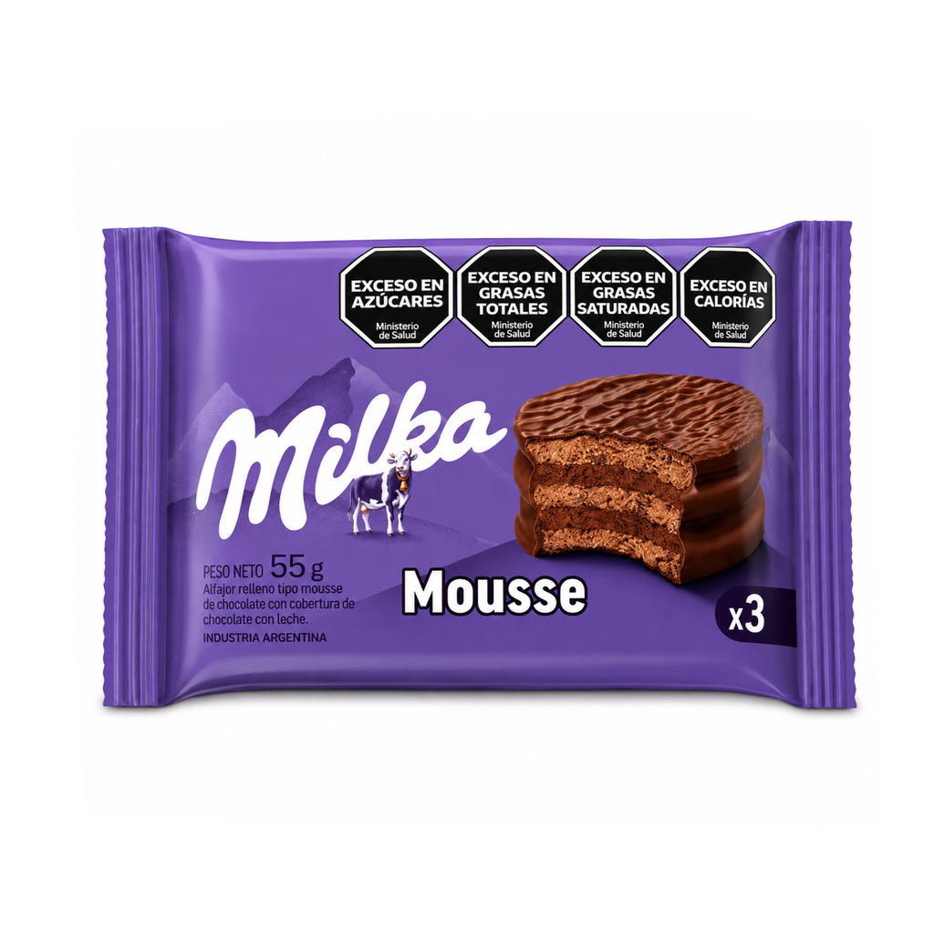 [13444] ALFAJOR MILKA TRIPLE MOUSSE