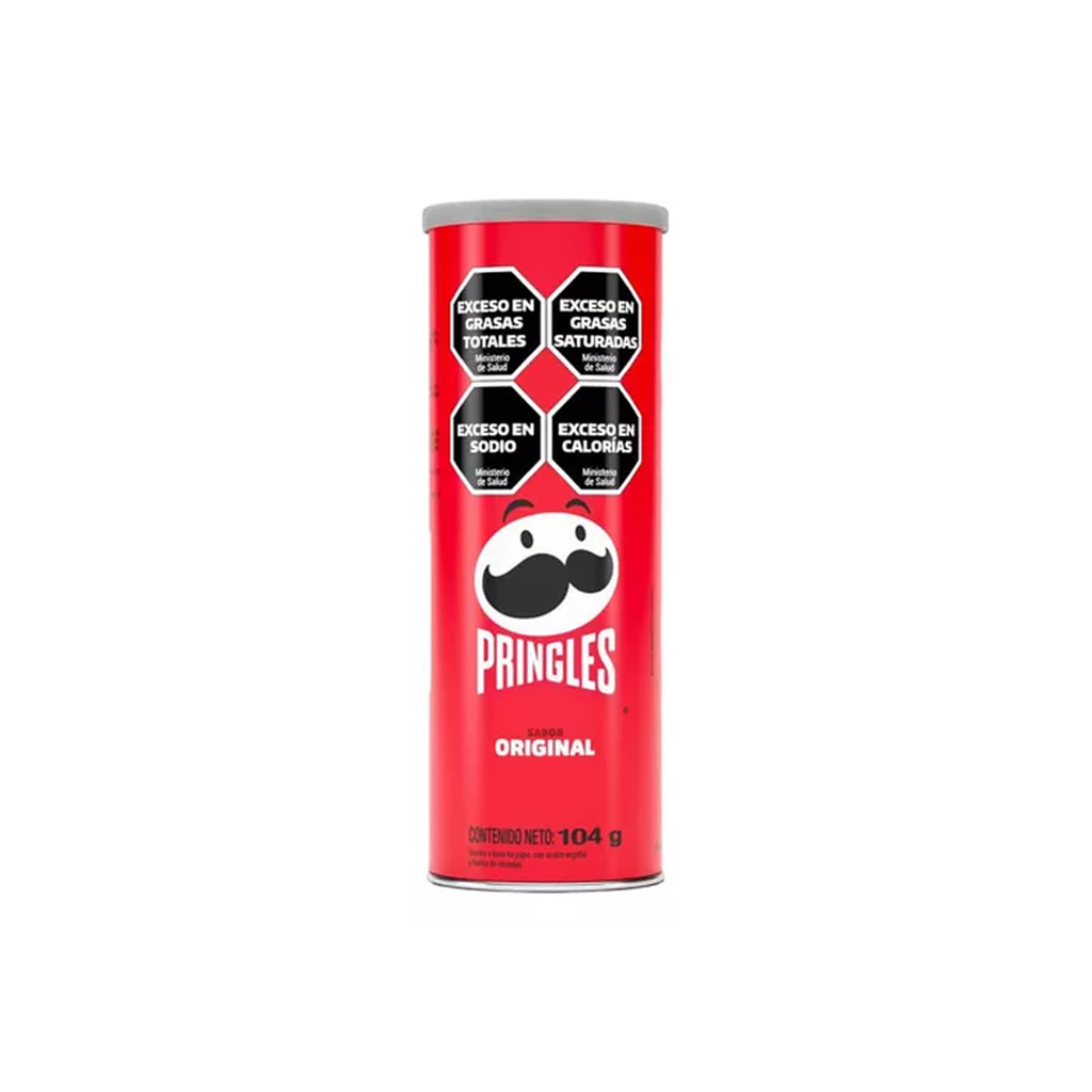 [6328] PRINGLES CHEDAR & BACON  X 105 GS