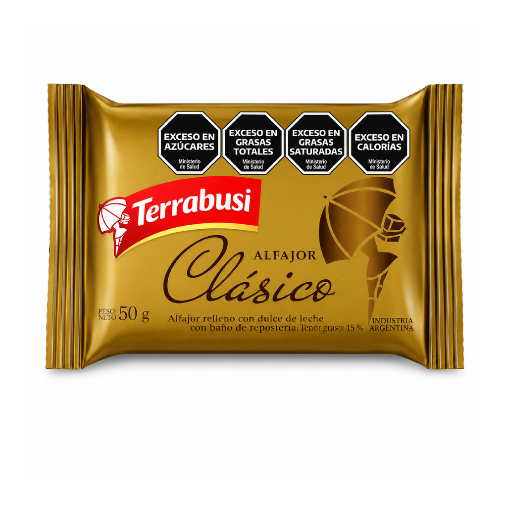 [14049] ALFAJOR TERRABUSI CLASICO X 50 G