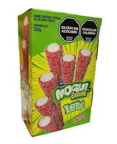 [14739] MOGUL EXTREME TUBITOS FRUTILLA  X 240G