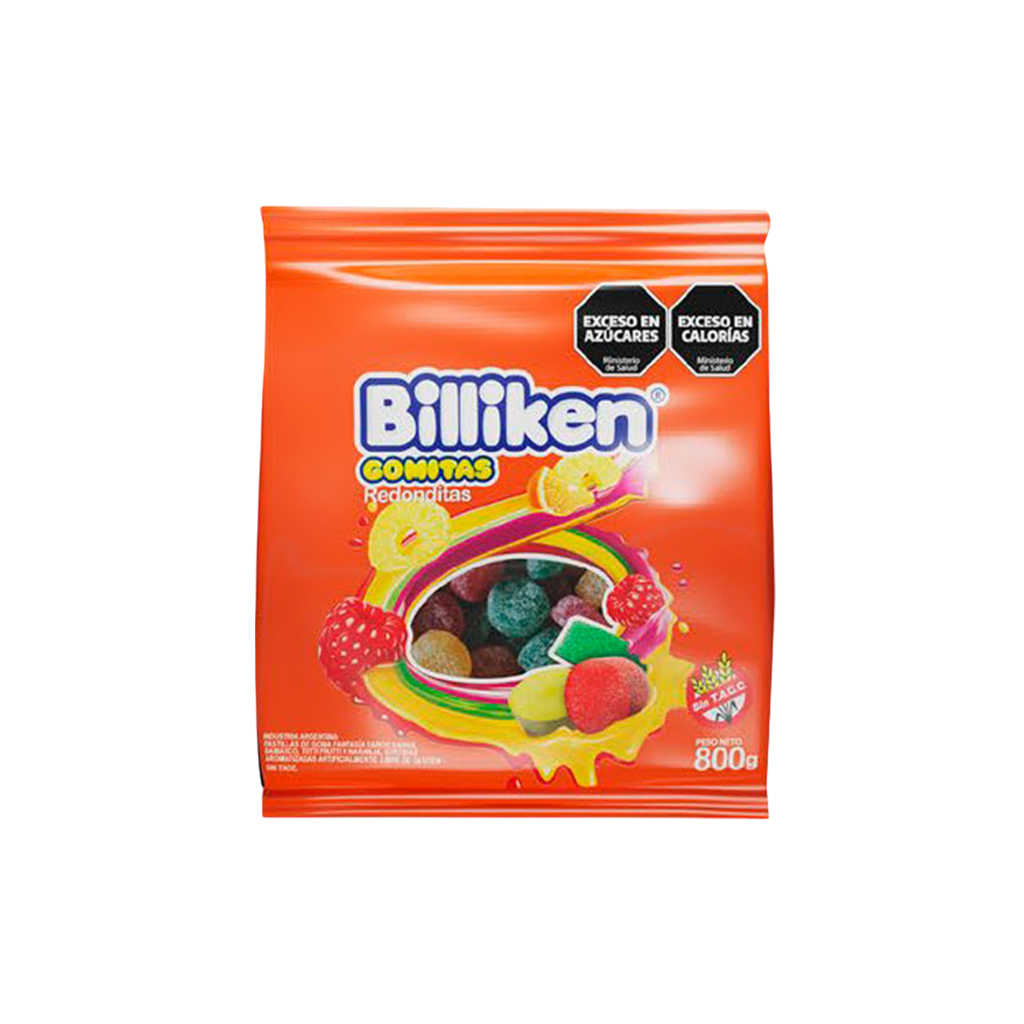 [1740] GOMITAS BILLIKEN REDONDITAS X800G