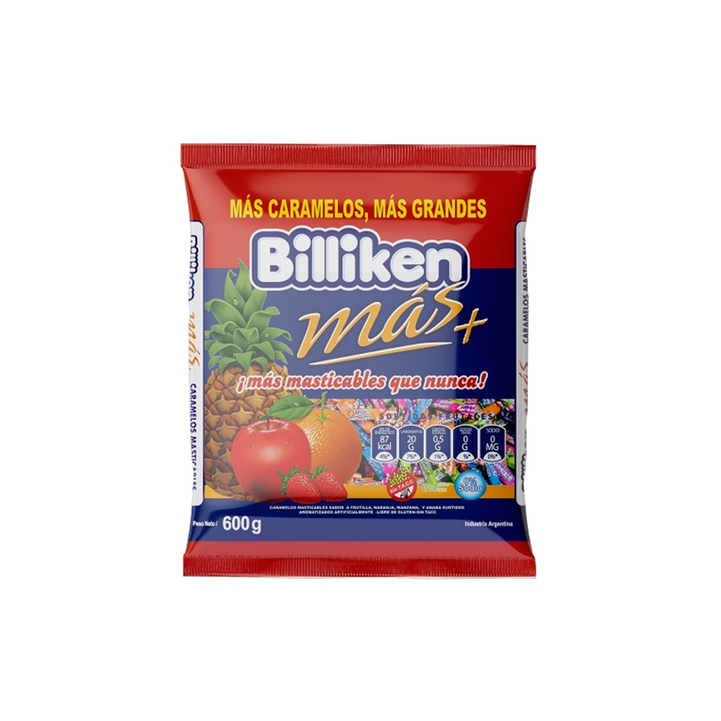 [13760] CARAM.BILLIKEN MAST.FRUTAL X 600GR