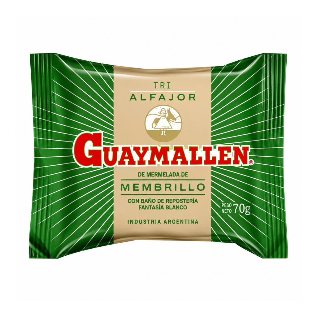 [63177] ALFAJOR GUAYMALLEN TRIPLE FRUTA X 70 G