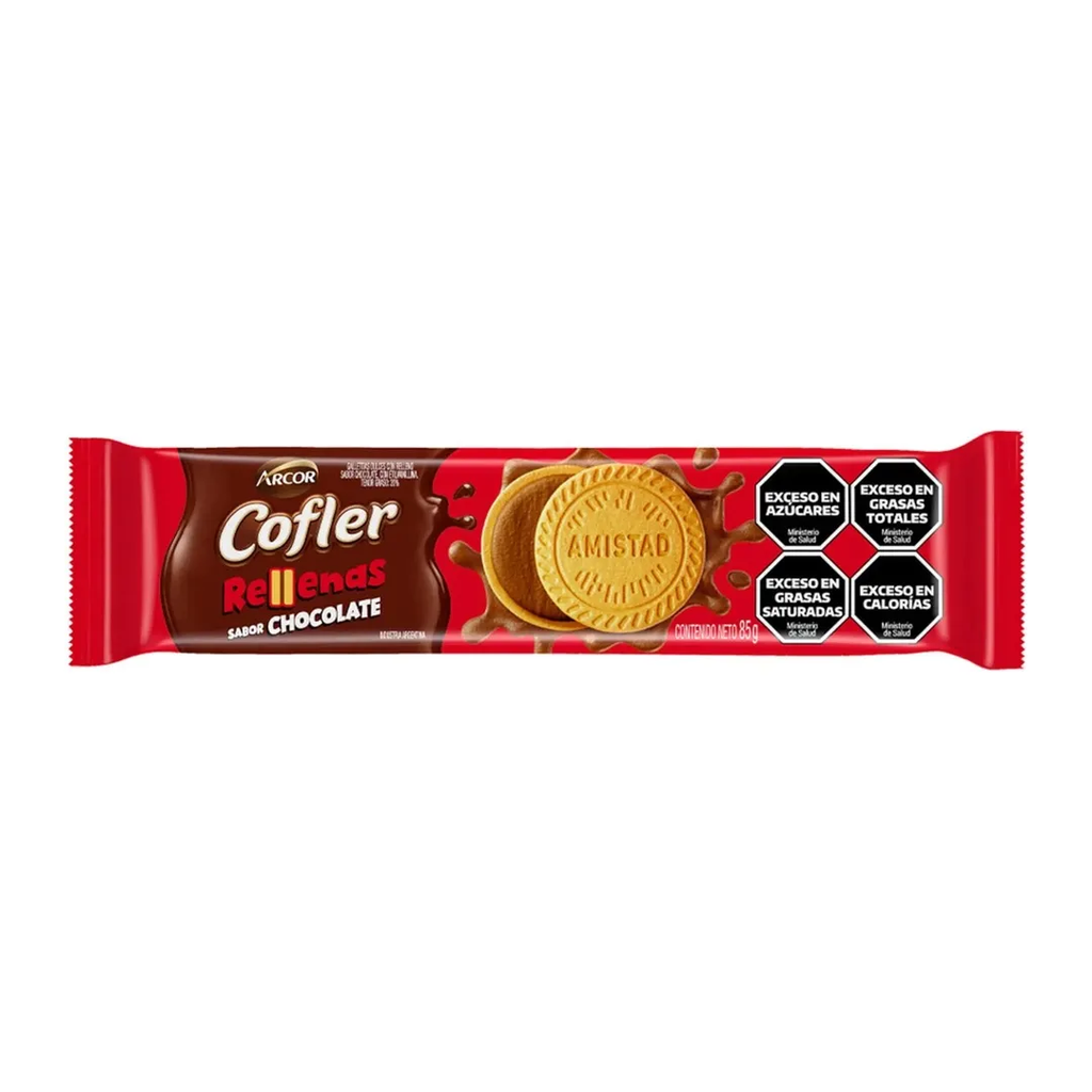 [14377] COFLER RELLENAS CHOCO VAINILLA X85G
