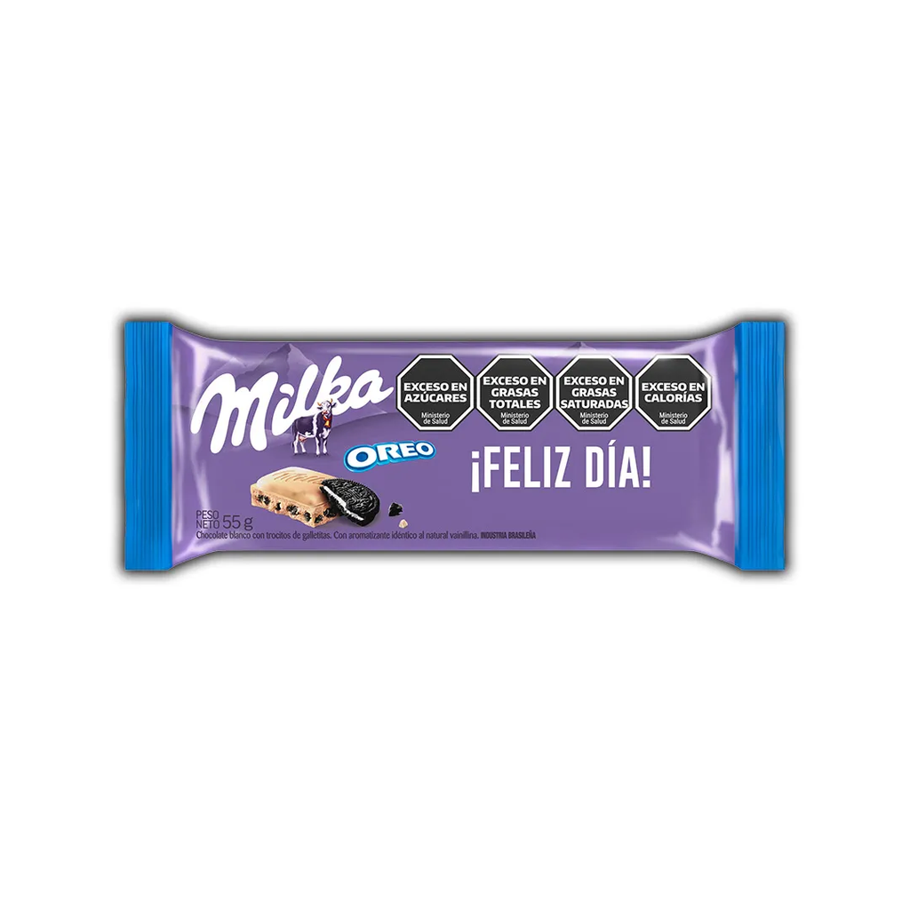 [13542] CHOC. MILKA OREO BLANCO X 55 G