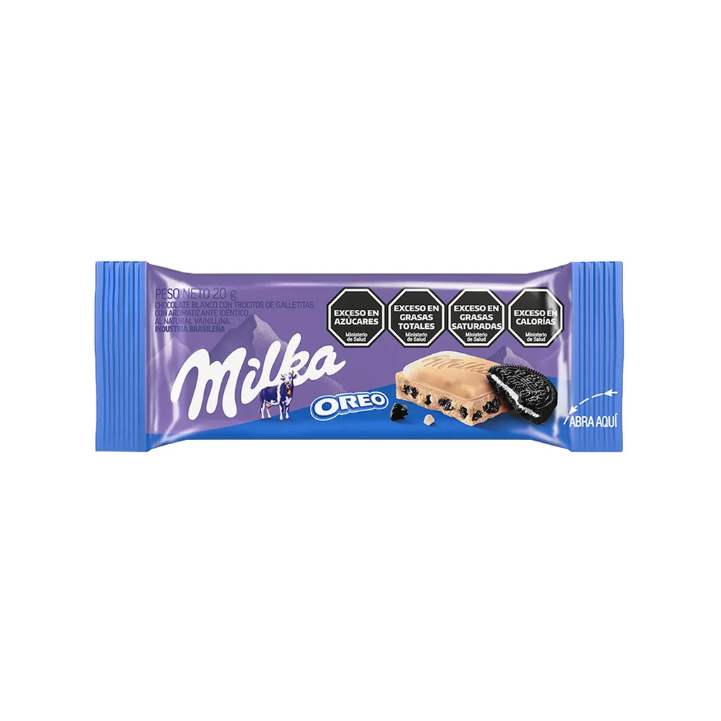 [3551] CHOC. MILKA OREO BLANCO X 20GS