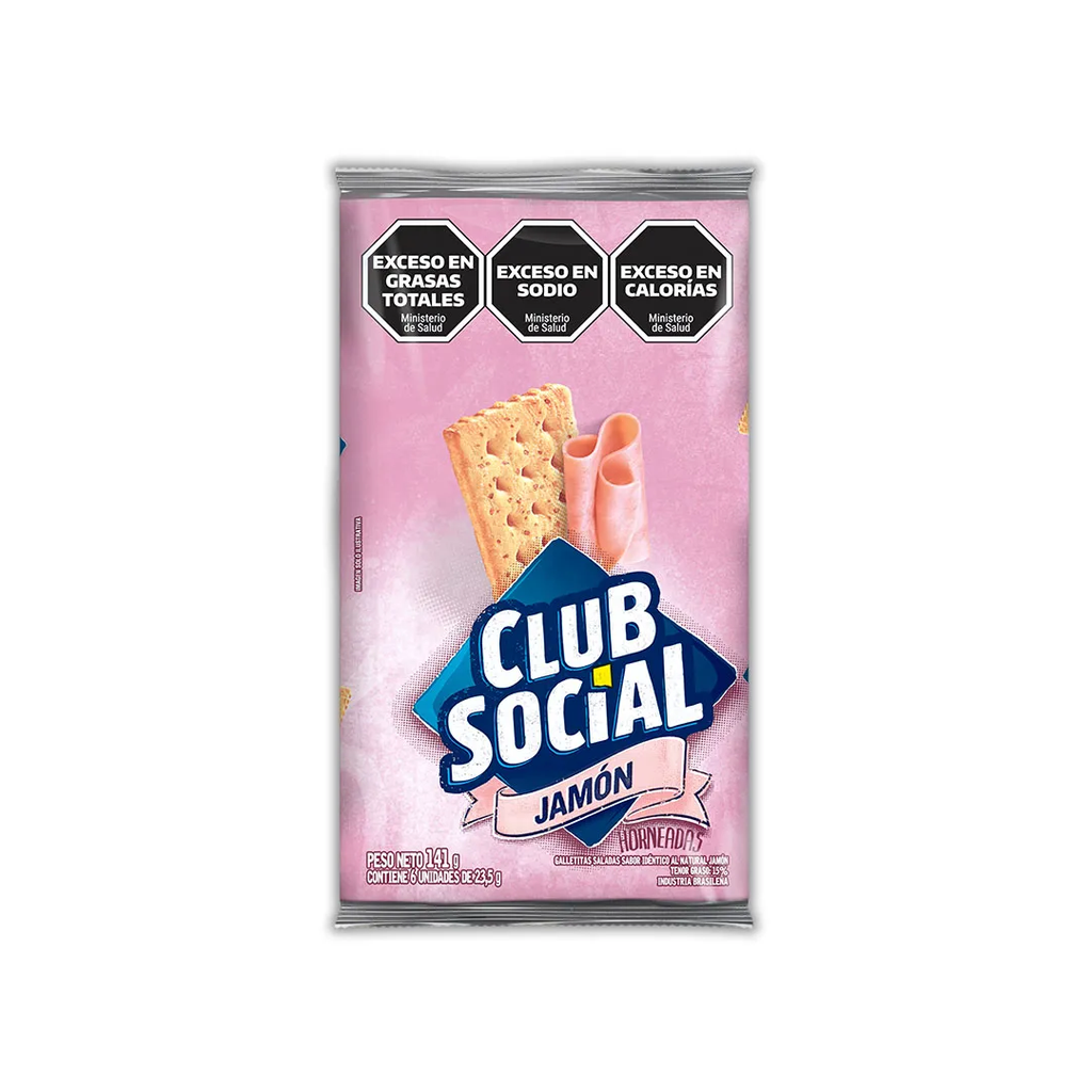 [4066] GALL.CLUB SOCIAL JAMON X 6PAQ.
