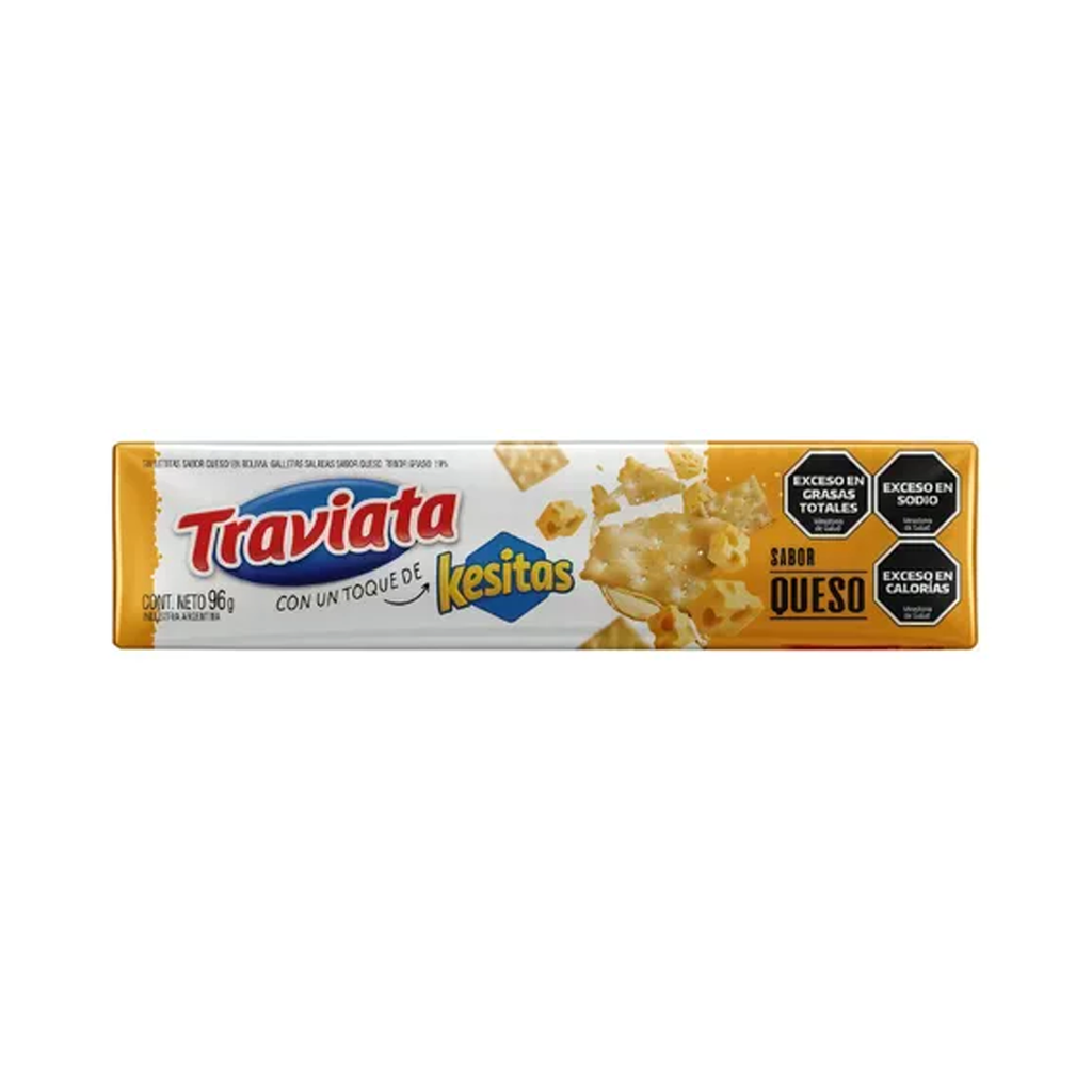 [14394] TRAVIATA CRACK KESITAS QUESO X96G